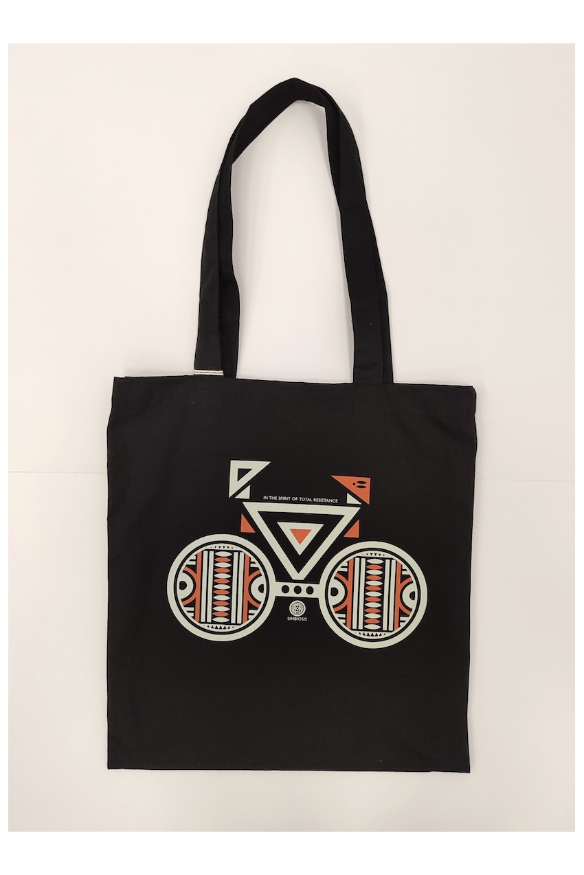 NDIAN BIKER TOTEBAG black